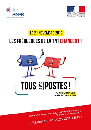 Les fréquences de la TNT changent !