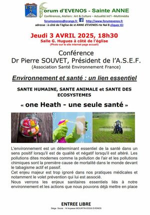 Conférence des "Forum d'Evenos"