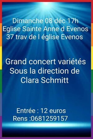 Concert en l'église de Sainte-Anne d'Evenos