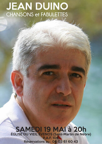 Jean DUINO en concert à Evenos