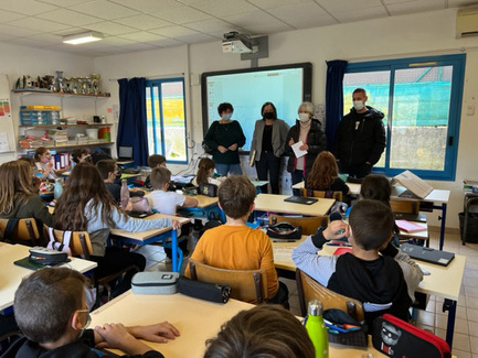 Remise des prix à l'Ecole du Broussan