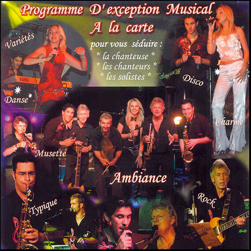 Bal spectacle Orchestre NATHALIE FABRE et ses GENTLEMEN