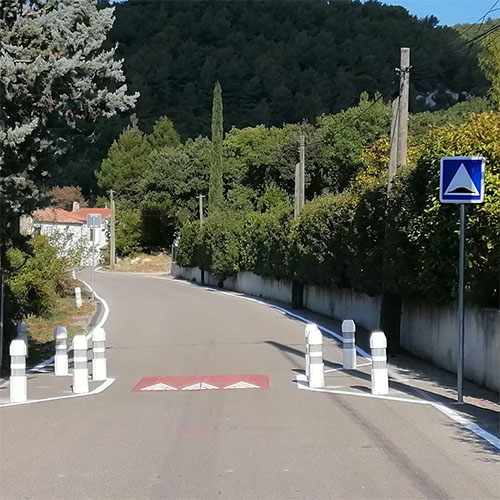 Sécurisation routière au Broussan