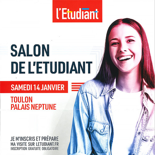 6ème Salon de l'Étudiant de Toulon le 14 janvier 2023