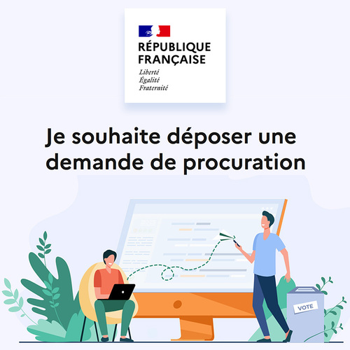 Demander une procuration de vote