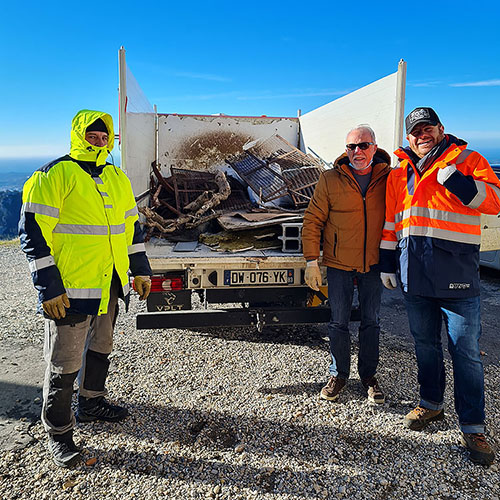 Retour sur la ramasse de déchets du 11 décembre sur le site du Mont Caume