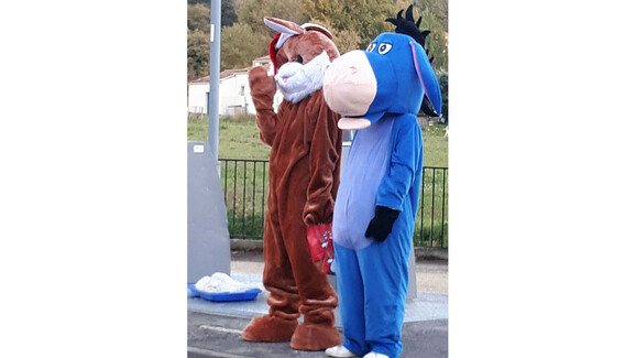 Les mascottes de Noël